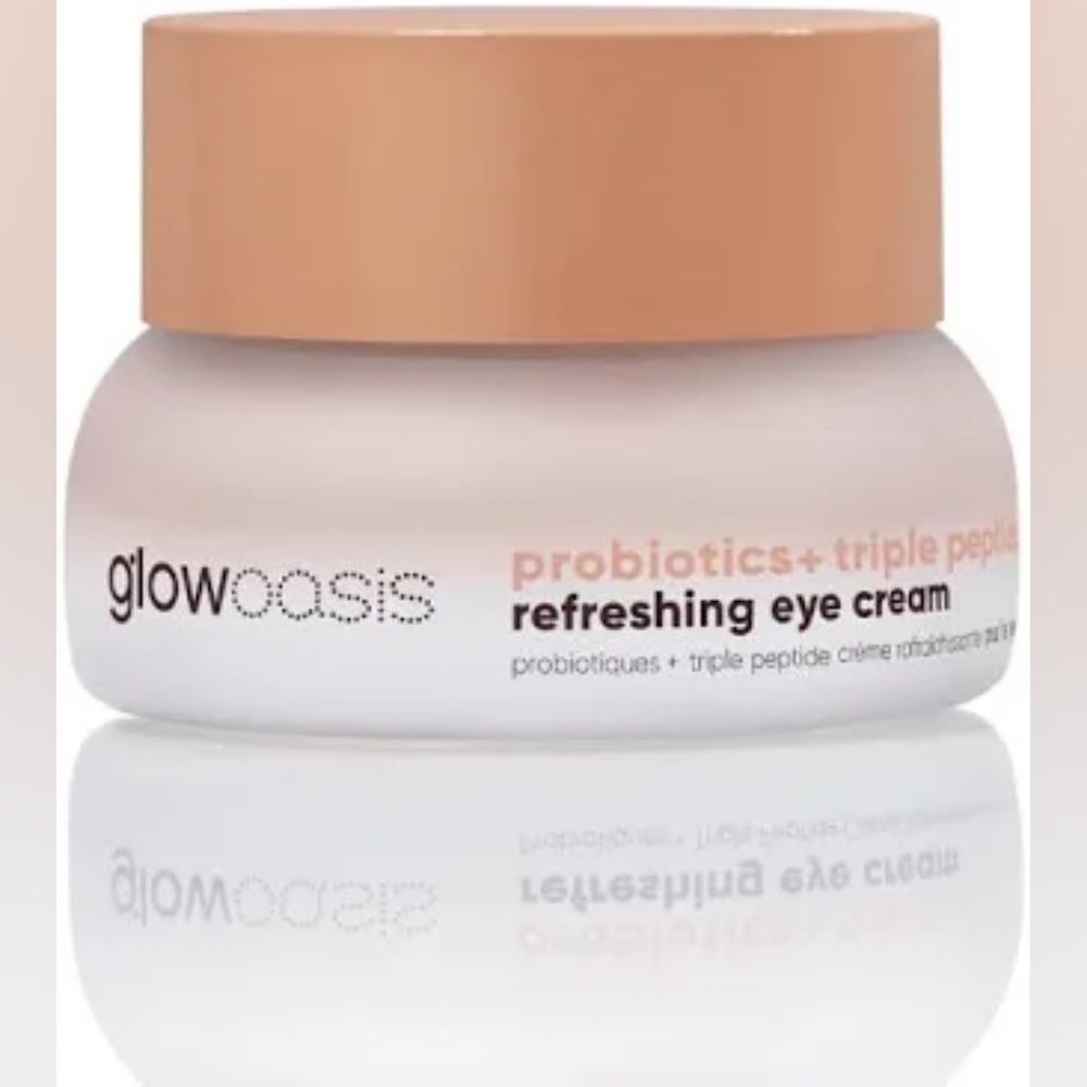 Glowoasis Probiotic + Triple Peptide Refreshing Eye Cream